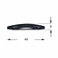 Heroal Plastic retaining cap for Heroal RS41