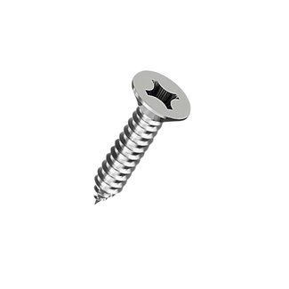 Heroal 3.9 x 22 mm stainless steel sheet metal screw for feed hopper