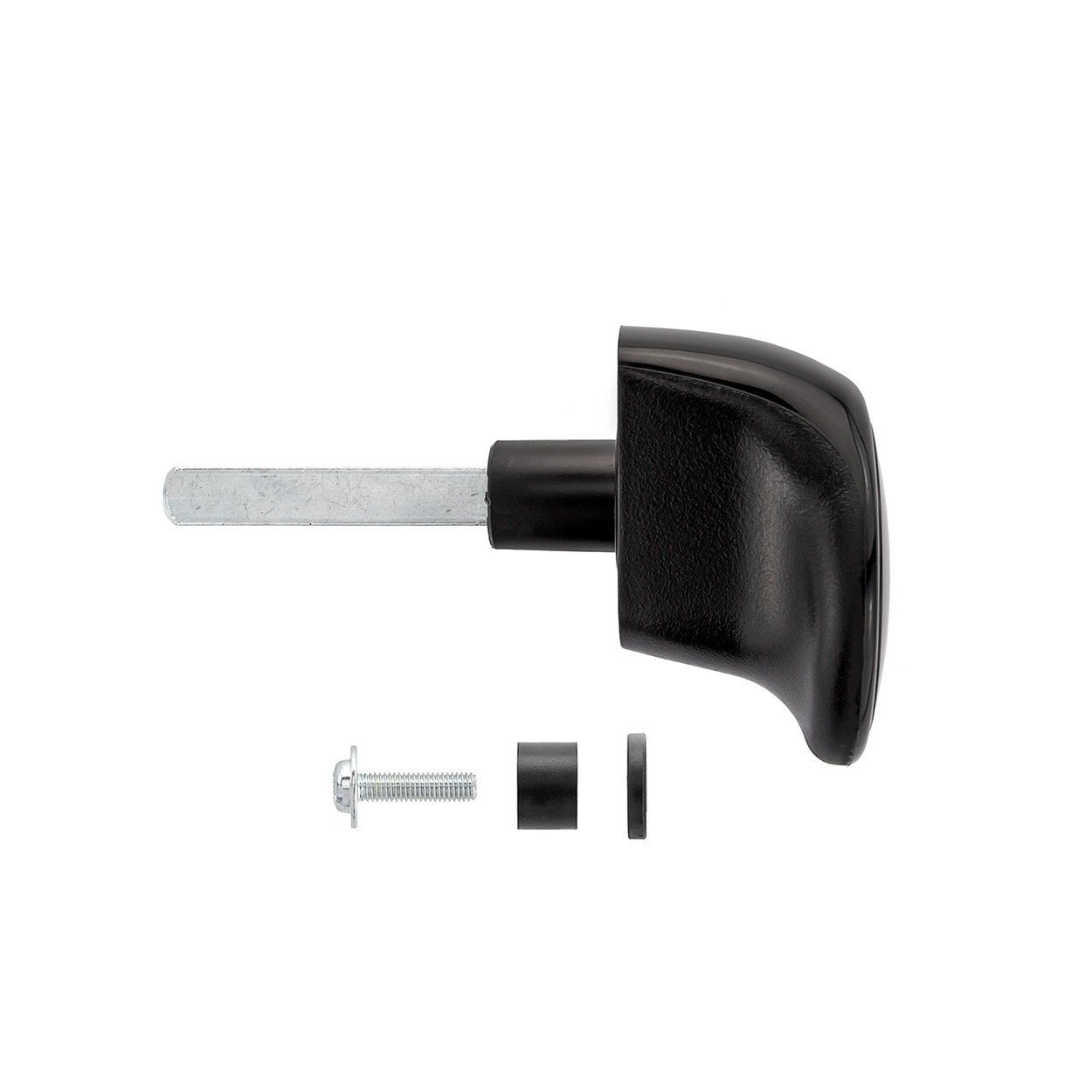 Hörmann Deurgreepset zwart, stiftlengte 73,5 mm, foto 3 van 5