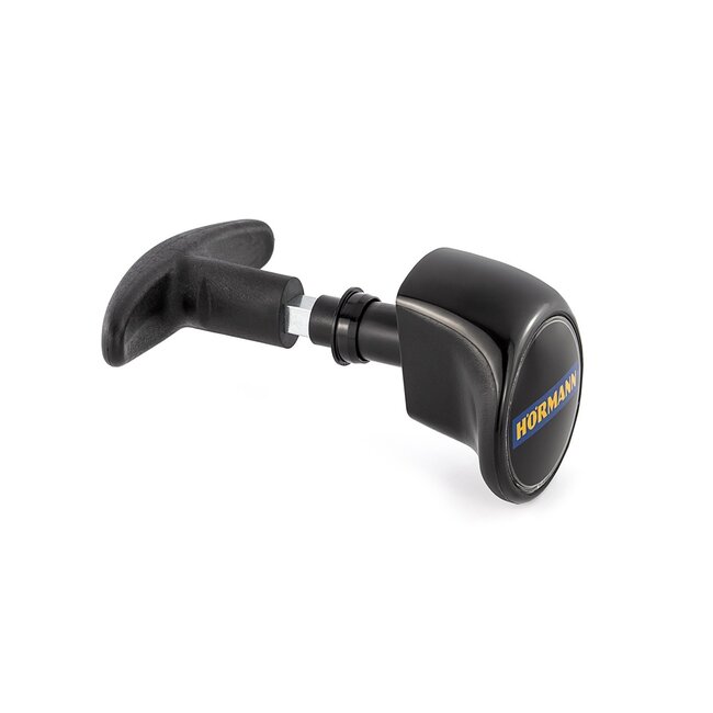 Hörmann Türgriffset schwarz, Stiftlänge 73,5 mm