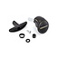 Hörmann Door handle set, black, spindle length 73.5 mm