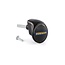 Hörmann Door handle set, black, spindle length 73.5 mm