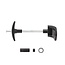 Hörmann Door handle set, black, spindle length 113 mm