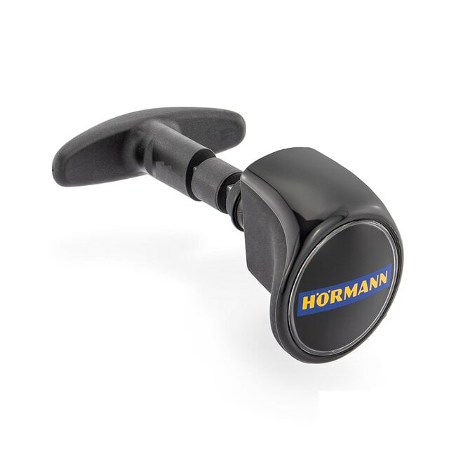 Hörmann Deurgreepset zwart, stiftlengte 87 mm