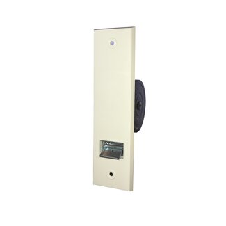 Selve Bandopwinder inbouw, 12 mtr, dekplaat 199x54 mm, kleur wit