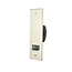 Selve Enrouleur de sangle Intégré, 12 m, plaque de recouvrement 199x54 mm, couleur blanche