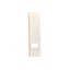 Selve Enrouleur de sangle Intégré, 12 m, plaque de recouvrement 199x54 mm, couleur blanche