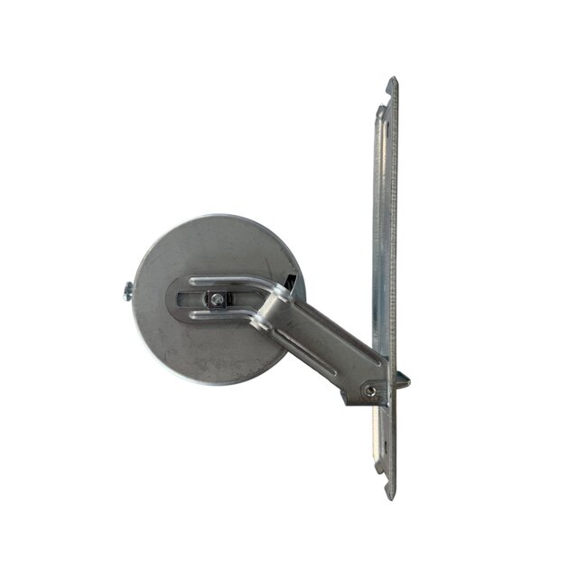 Selve Enrouleur de sangle Intégré, 12 m, plaque de recouvrement 199x54 mm, couleur blanche