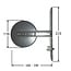 Selve Built-in Strap winder, 13.5 m, cover plate 221x54 mm, colour white