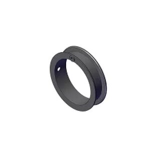 Wind-resistant screen pulley for 63 mm tube