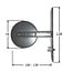 Selve Strap winder, 5.35 metres, cover plate 134 × 54 mm, colour: white