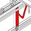 Hörmann Mounting bracket for LTE, LPU and LTH sectional doors