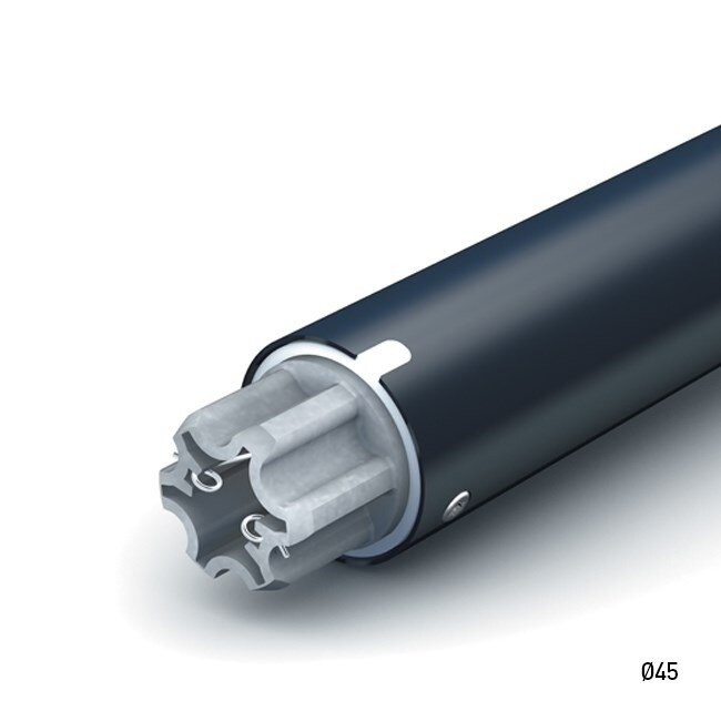 Cherubini Ocean RX Ø 45 Rohrmotor mit Empfänger und Not-Handbedienung