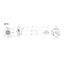 Cherubini Ocean RX Ø 45 tubular motor with receiver and NHB