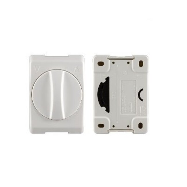 Geba Surface-mounted rotary switch KNA 2T/2 Universal - double-pole