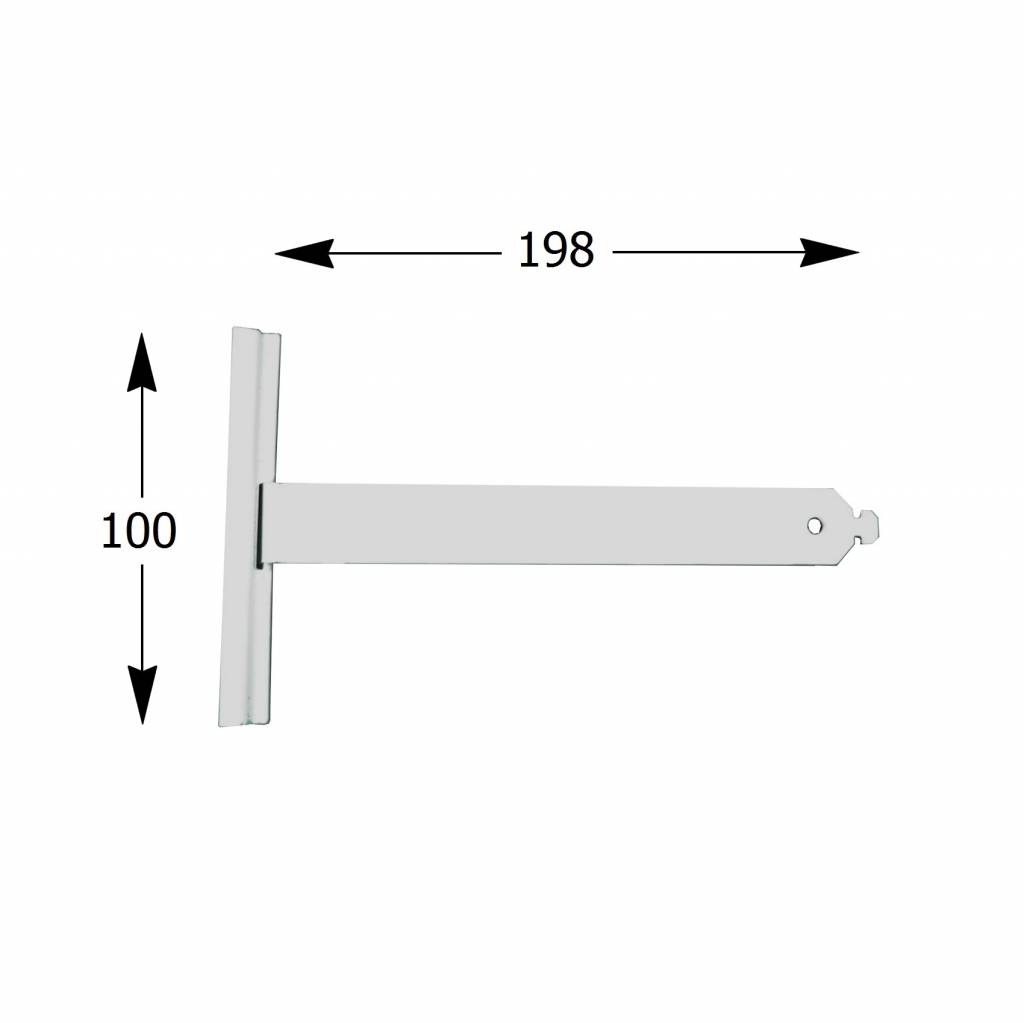 Selve Ophangveer rolluik, lengte 198 mm, 55 en 77 mm profiel, foto 2 van 5