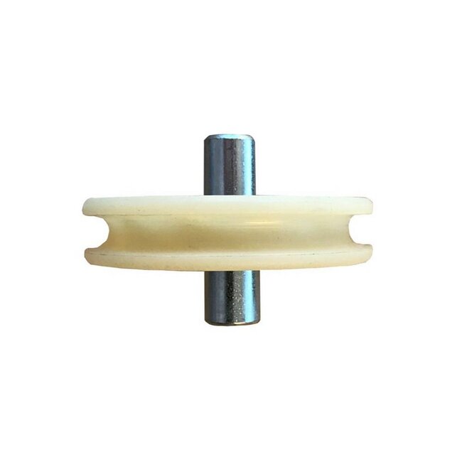 Isea Running wheel under rolling scissor fence