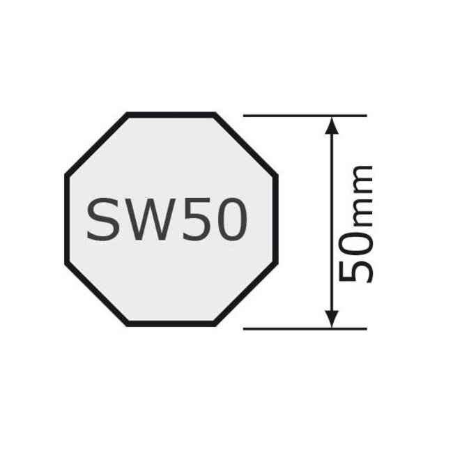 Selve Adaptieset 8 kant 50 voor type 2 buismotor