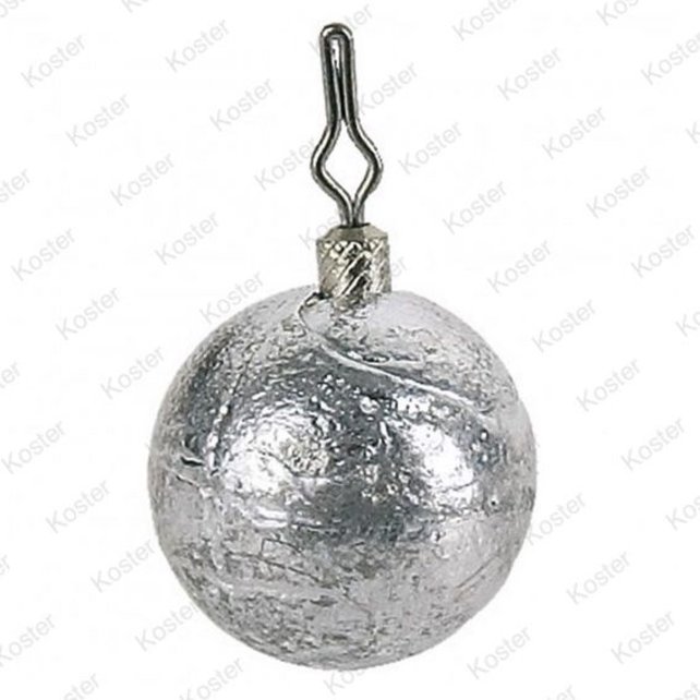 Round Dropshot Lood 10 gram.
