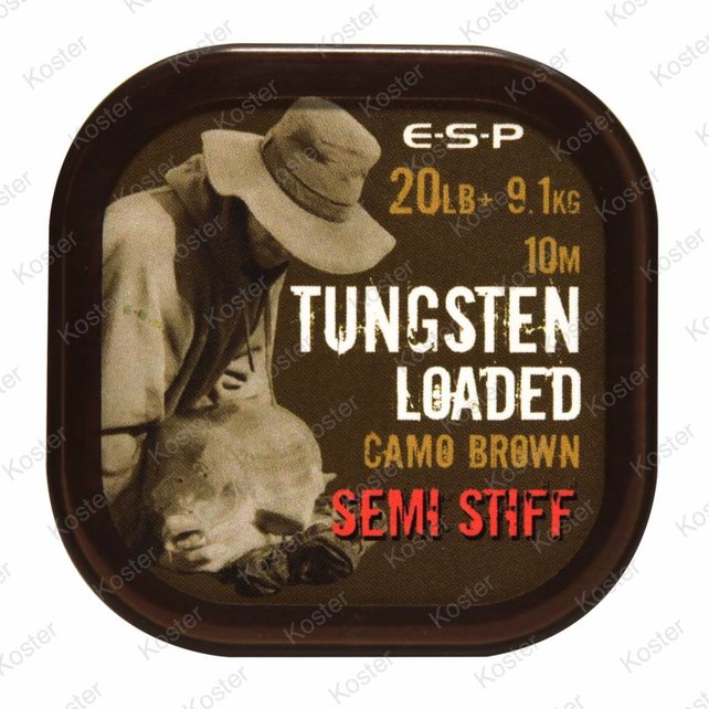 Tungsten Loaded Hooklink 20LB Camo Tungsten Loaded Hooklink 20LB Camo