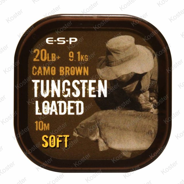 Tungsten Loaded Hooklink 20LB Camo Tungsten Loaded Hooklink 20LB Camo