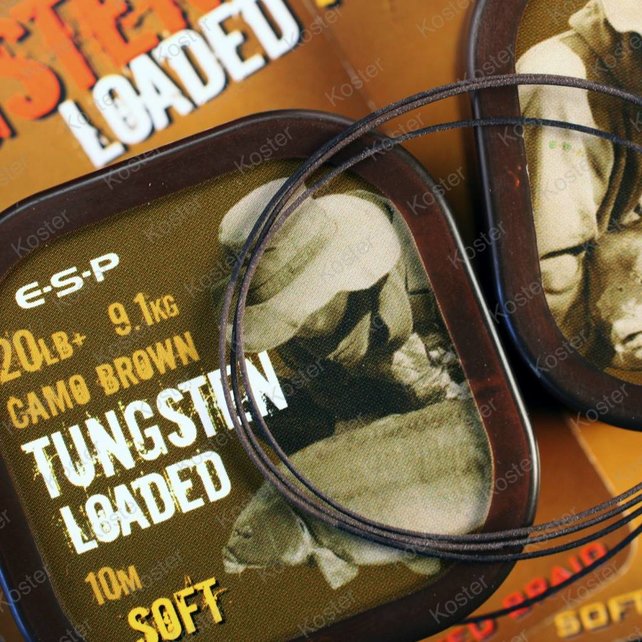 Tungsten Loaded Hooklink 20LB Camo Tungsten Loaded Hooklink 20LB Camo