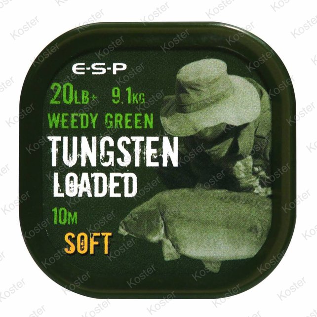 Tungsten Loaded Hooklink 20LB Weed Tungsten Loaded Hooklink 20LB Weed