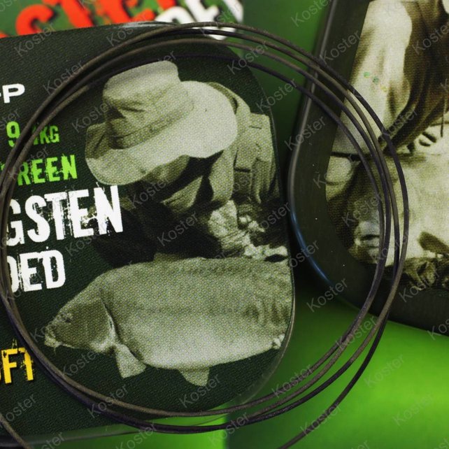 Tungsten Loaded Hooklink 20LB Weed Tungsten Loaded Hooklink 20LB Weed