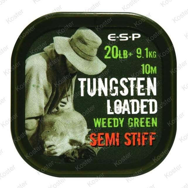 Tungsten Loaded Hooklink 20LB Weed Tungsten Loaded Hooklink 20LB Weed