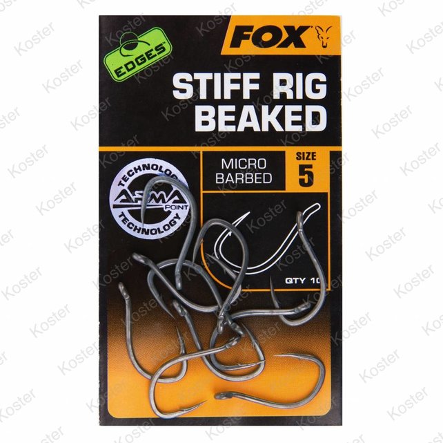 EDGES Stiff Rig Beaked Hooks