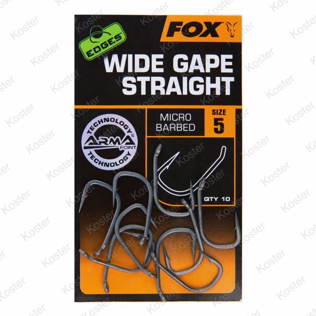 EDGES Wide Gape Straight Hooks EDGES Wide Gape Straight Hooks