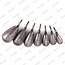 Saenger Iron Claw Tear Drop Sinkers