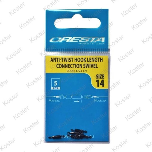 Anti-Twist Hooklength Connection Swivel