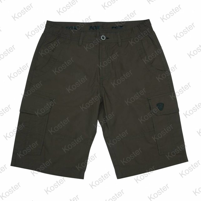 Green/Black Lightweight Cargo Shorts