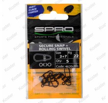 Secure Snap + Rolling Swivel 5+5 32kg