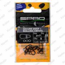 Secure Snap + Rolling Swivel 5+5 32kg