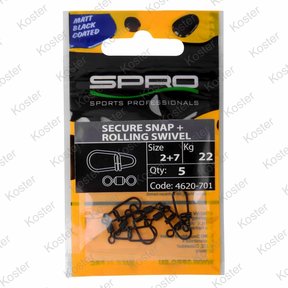 Secure Snap + Rolling Swivel