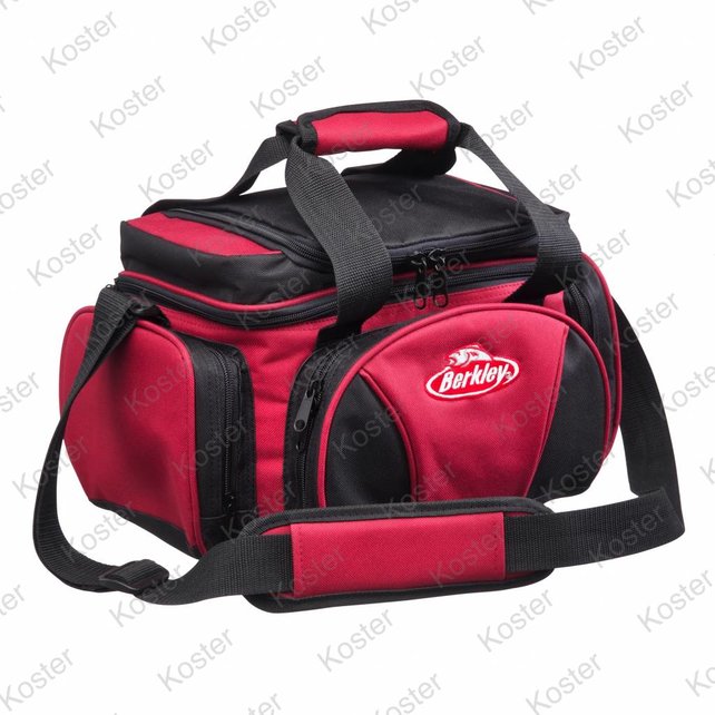 System Bag L Red-Black + 4 Boxes