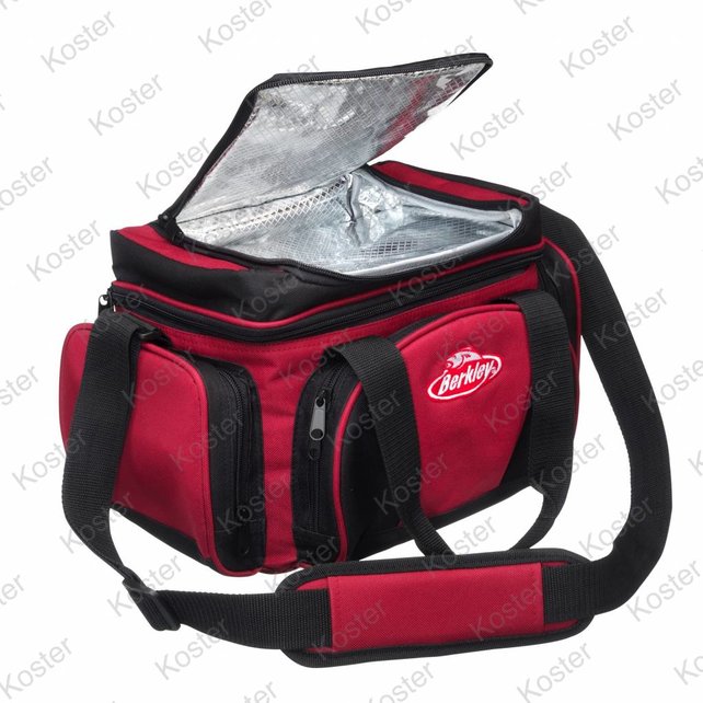 System Bag L Red-Black + 4 Boxes