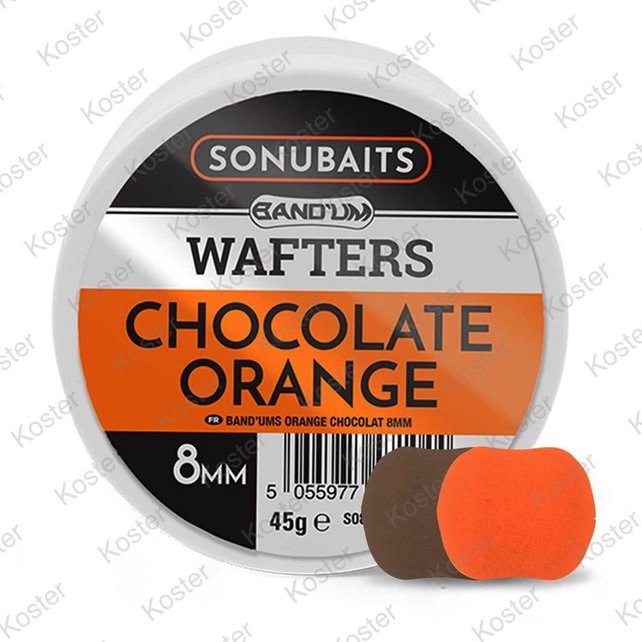 8mm Band'um Wafters Chocolate Orange
