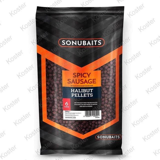 Spicy Sausage Halibut Pellets