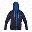 Preston Navy Zip Front Hoodie Medium