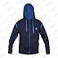 Preston Navy Zip Front Hoodie