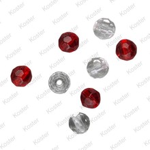 Faceted Glass Beads 6mm