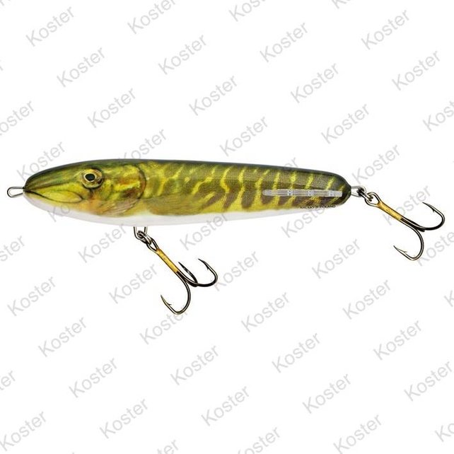 Sweeper Sinking Real Pike 10cm Sweeper Sinking Real Pike 10cm