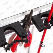 Wall Rod & Tool Organizer