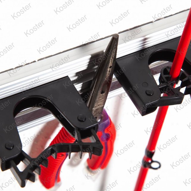 Wall Rod & Tool Organizer