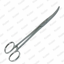 Inox Arterietang Gebogen 14cm