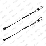 Feeder Running Rig 50mm 2 Stuks Feeder Running Rig 50mm 2 Stuks