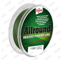 Allround Braided Fishing Line 0.12mm 6.8 kg